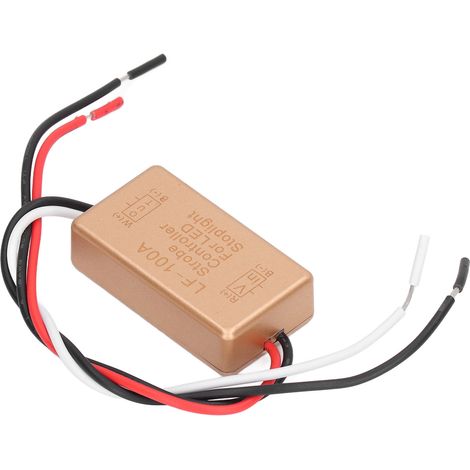 Contrôleur de clignotement stroboscopique pour feu stop arrière à LED, module clignotant pour voiture 12V-16V CC (1/5)