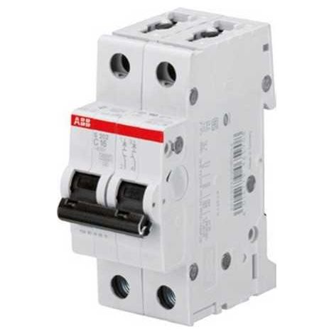 Disjoncteur S200 2P C 16 6kA - ABB2CDS252001R0164