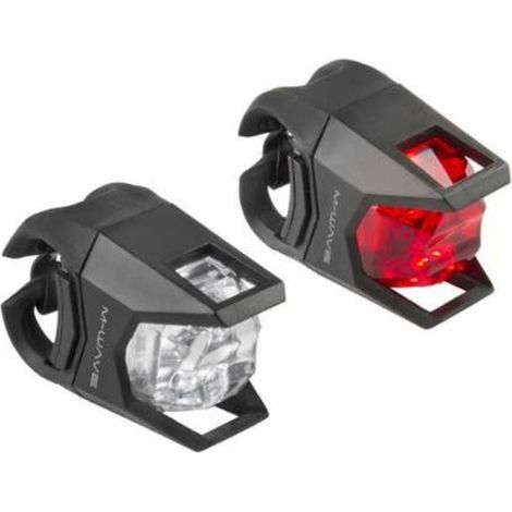 Luces bicicleta M Wave Hunter Mini LED
