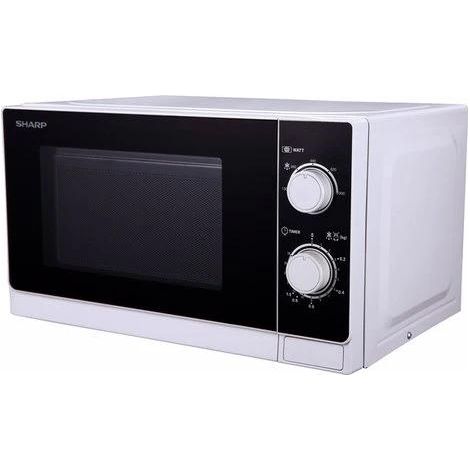 Sharp R-600WW Microondas combinado negro y blanco 20L