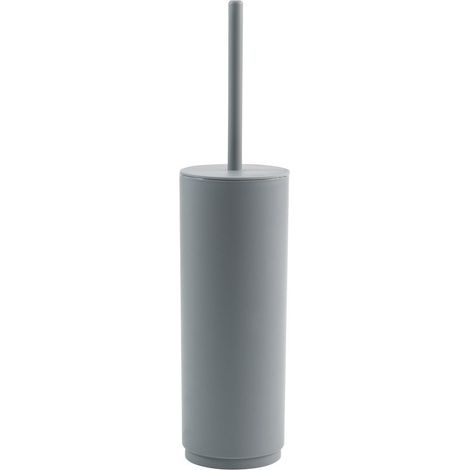 SHARON Brosse/Support WC sur pied, gris (1/2)