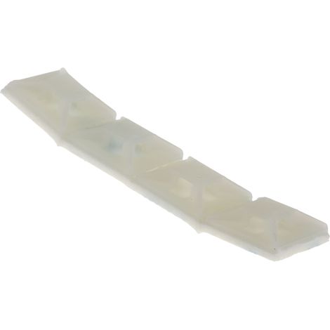 Embase pour serre-câbles autoadhésive 13mm x 13 mm ( Prix pour Paquet de 50 )