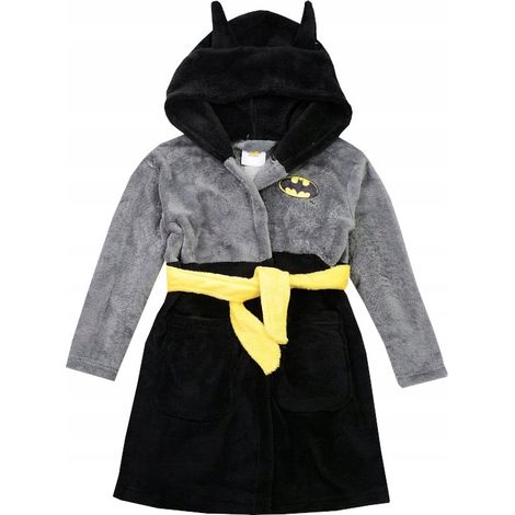 Batman warmer, weicher Bademantel 98 R046G (1/4)