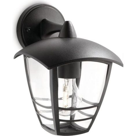 Applique descendante max.1x60W E27 - Noir [Classe énergétique A] (1/3)