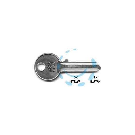 CHIAVE 5 SPINE GRANDI 01310 - 01310002 SX (tipo silca CS 207)