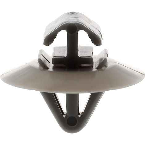 Fixations Agrafe de Moulure pour Ceinture de Caisse - Compatible avec Iveco, Nissan, Opel, Renault - Réf. 42605 - Boîte de 100, Noir/Gris (1/3)