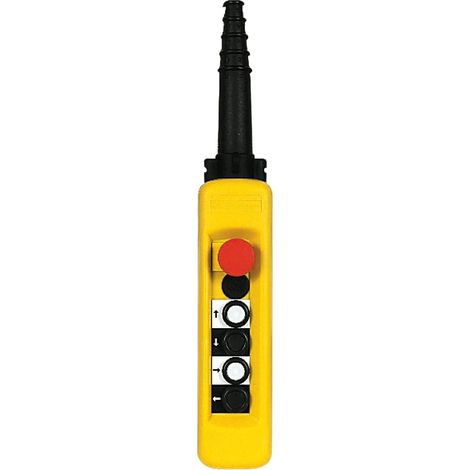 Pulsantiera pensile XAC-A - 4 pulsanti - 1 pulsante arresto di emergenza - XACA4713