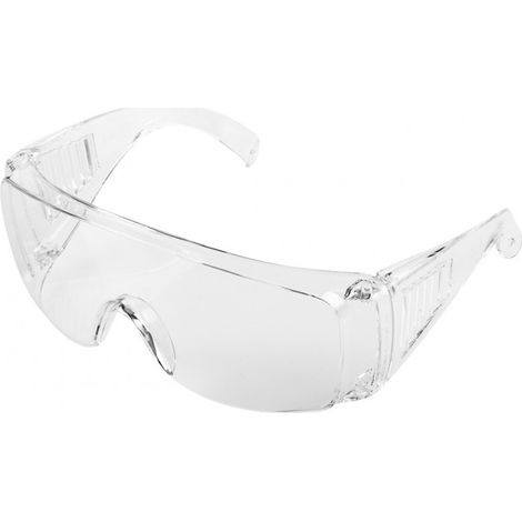 Schutzbrille, transparten mit Bügel EN166 Standard (1/3)