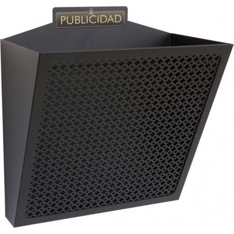 Cestino pubblicitario e2302, acciaio, argento, 22 x 19 x 35,5 cm (1/5)