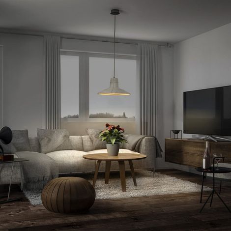 [GEBRAUCHT] B-Ware LEDVANCE Hängeleuchte Pendelleuchte Beton Sala Grau Esstisch Küche Esszimmer (1/2)