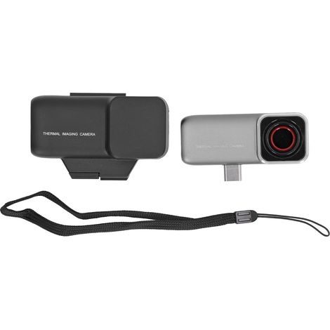 Caméra thermique pour smartphone avec autofocus, multifonctionnelle, plug-and-play, caméra thermique infrarouge pour une utilisation quotidienne (1/5)
