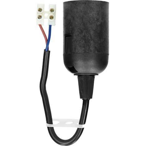 Orno 5908254840630 Portalampada di ristrutturazione nera confezione da 50