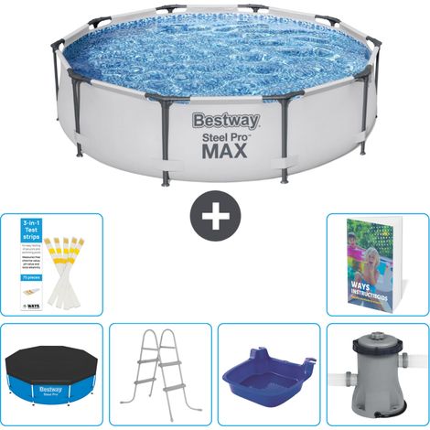 Bestway Steel Pro MAX Rund - 305x76 cm - 7-teilig S140