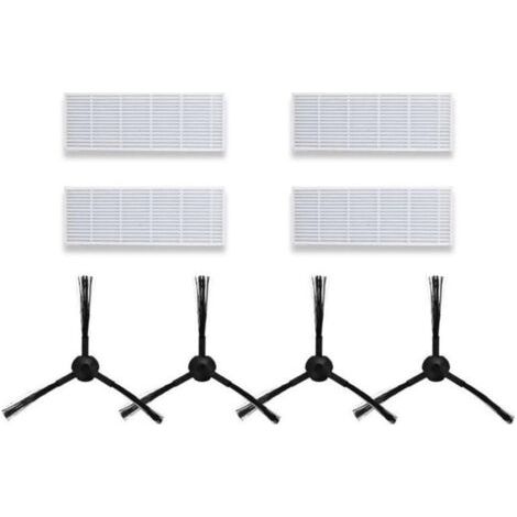 consommables Accessoires pices Lot brosse latrale pour HEPA iLife A4A4S A6robot aspirateur