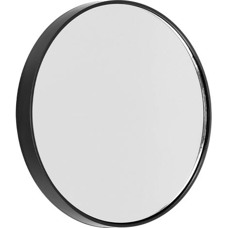 Miroir Maquillage Grossissant Miroir Rond Compact De Poche pour Salle De Bain avec Ventouses (1/5)