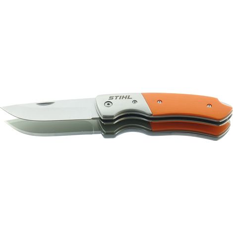 STIHL® Taschenmesser Orange & Silberfarben - 0421 600 0108 (1/4)
