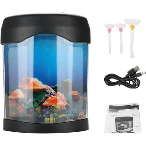 Lampe LED pour aquarium, alimentée par USB, pour poissons et plantes aquatiques, conçue pour l'observation quotidienne du milieu sous-marin.-AquaForge (1/2)