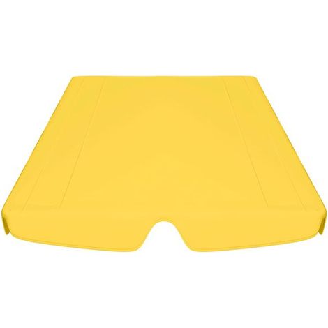 Toile de rechange jaune 168 x 145 cm – Pièce de rechange pour auvent, tonnelle et belvédère (1/5)
