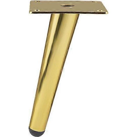 Pieds de canapé coniques, pieds de meuble TV, pieds de table basse, pieds de meubles coniques en fer forgé, pieds de canapé légers et luxueux, pieds de table (12 cm) (1/5)