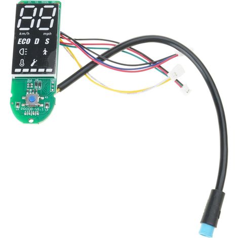 Panneau de commande étanche pour tableau de bord de scooter électrique pour améliorer la visibilité de conduite (1/5)