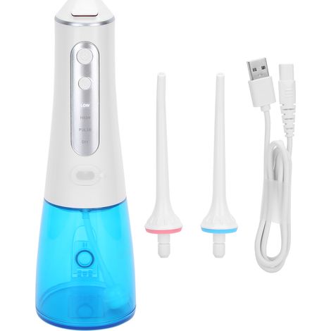 Brosse dentaire électrique rechargeable Wf202300ML, nettoyeur dentaire à jet d'eau portable pour nettoyage buccal efficace (1/5)