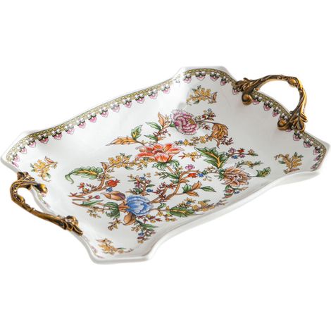 Vassoi decorativi di alta qualità da 45 cm con mandi3