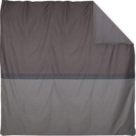 Housse de couette satin coton ENZO 200x200 cm (1/5)