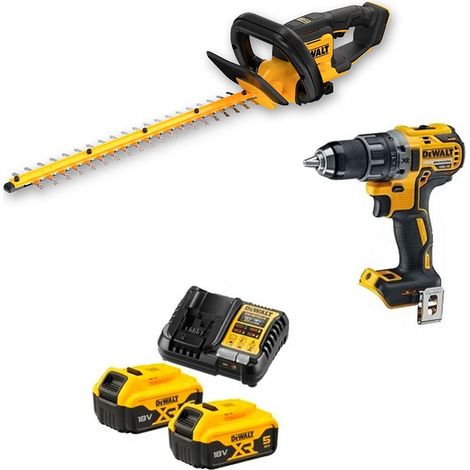 DeWALT Kit DCKO003P2 (DCMHT562 + DCD791 + 2 x 5,0 Ah + DCB1104) (1/5)