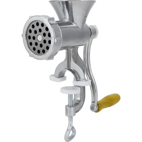 Hachoir à viande manuel en alliage d'aluminium pour usage domestique, outil de cuisine pour broyer poivre et épices (1/5)