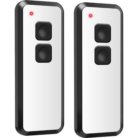 Lot de 2 télécommandes portatives pour porte de garage 502 522 MAX43-2 433,92 MHz (1/5)