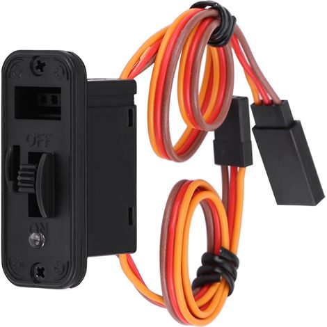 Hochleistungs-LED-RC-Schalter (1 Stück) mit JR RC Ein/Aus-Anschlüssen, Empfängerzubehör (1/5)