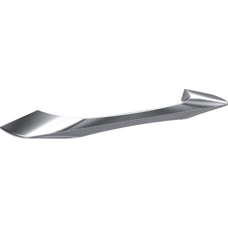 Nuie Chrome 183mm D Shaped Furniture Handle with 160mm Hole Centres - H105 (1/4)