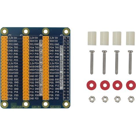 GPIO-Erweiterungsplatine für Raspberry Pi 4B und Raspberry Pi 4B/3B/3B+ (1/4)