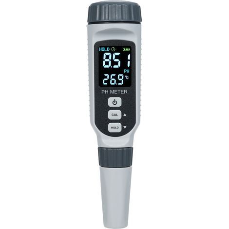 SMART SENSOR pH-mètre numérique et analyseur de qualité de l'eau étanche, avec compensation automatique de la température (ATC), plage de mesure du pH:0-14 (1/5)