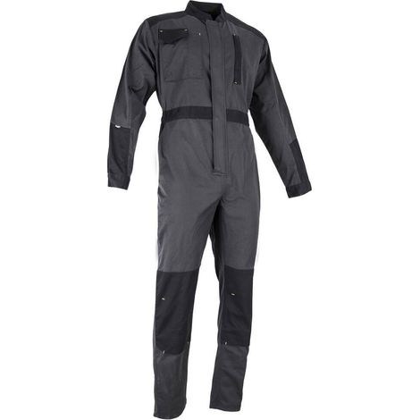 Combinaison de travail LMA POTASSIUM Gris Foncé / Noir S