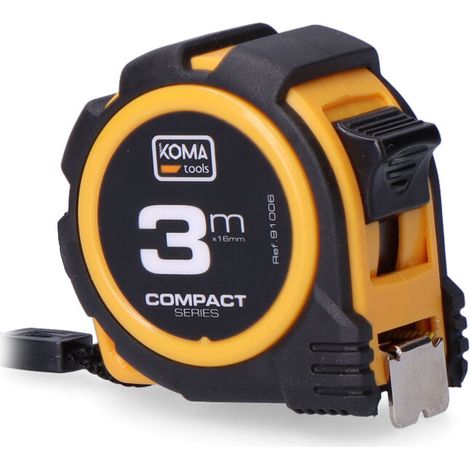 Flexómetro KomaTools 3m x 16mm ABS Compact (1/5)
