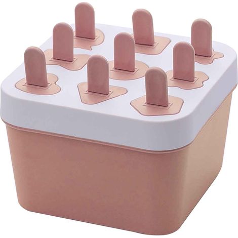 Moule À Glace - 12 Compartiments - En PP Alimentaire - Pour Crèmes Glacées, Yaourts Et Purées De Fruits - Idéal Pour Enfants Et Fêtes - 1 Pièce (1/5)