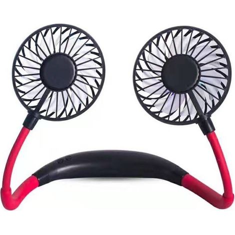 Neck fan, handheld USB mini sports neck fan (1/5)