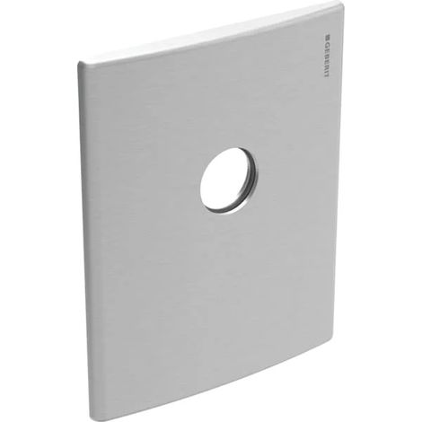 Geberit placa de acero inoxidable, para sifón empotrado de lavabo, 240919001