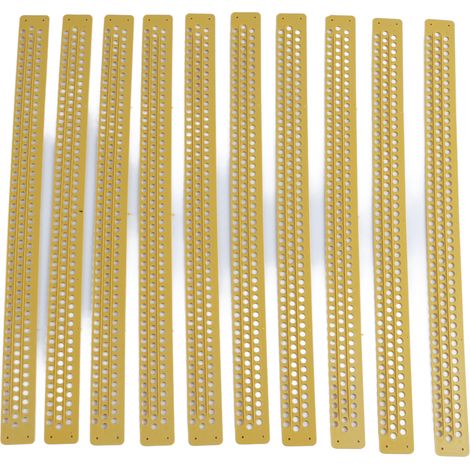 Lot de 10 pièges à pollen en plastique pour ruche, outil d'apiculture (1/5)