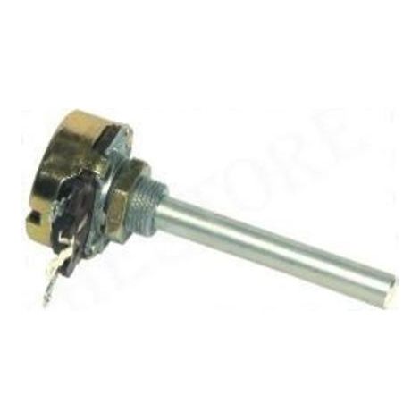 100R 4W Potenciometro Bobinado Eje Metal