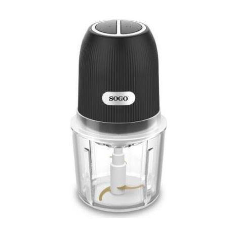 SOGO picadora alimentos sogo 0.6 lts 350w ss-5264 , Potencia: 350W
Capacidad del bol de cristal: 600 ml
Cuchillas de acero inoxidable recubiertas de titanio 3
Velocidades: 2
Patas