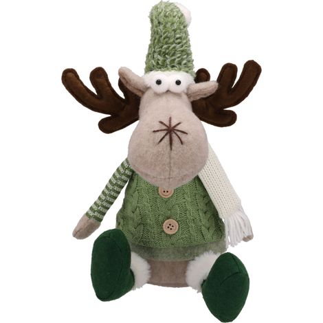 Gnomo di Natale, renna, alce, gnomo per decorazione natalizia, statuetta JUMIhome (1/3)