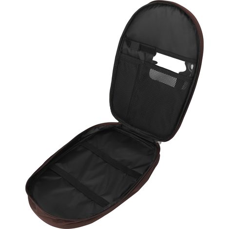 Sac à dos portable en nylon avec poches pour couteaux de chef, idéal pour ranger et transporter vos ustensiles de cuisine. Fermeture éclair et porte-couteaux. Parfait pour le camping et les pique-niqu (1/5)