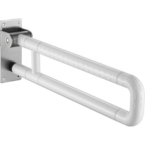 Robuster, 60 cm durchmessender, wandmontierter Haltegriff aus Edelstahl, ideal für ältere Menschen, für Toiletten, Badezimmer oder Badewannen. (1/5)