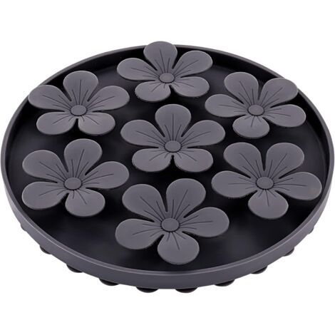 Gamelle Anti Glouton Chien, Slow Feeder pour Animaux Chat/Chien en Silicone Caoutchouc Doux Mignon en Forme de Fleur (1/5)