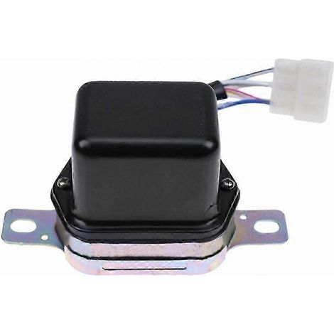 Régulateur de tension 12 V compatible avec les tracteurs L175, L185, L245, L295, L345 et 1100/1101. Numéros de contact : 026000-2121, 70000-65398, 026000-3260 (1/5)