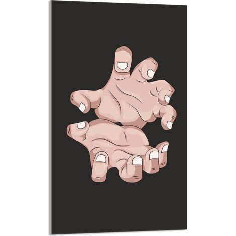 TABLA DE CORTAR DE VIDRIO 30x52 Manos (1/5)
