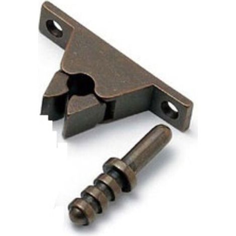 BL FERMAPORTA A PINZA BRONZATO