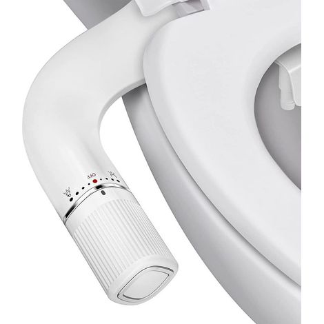Blanc,(rinçage avant et arrière)Bidet non électrique, Bidet Toilette WC, Bidet Portable, Pulvérisateur Bidet Non Électrique à double buse (1/5)